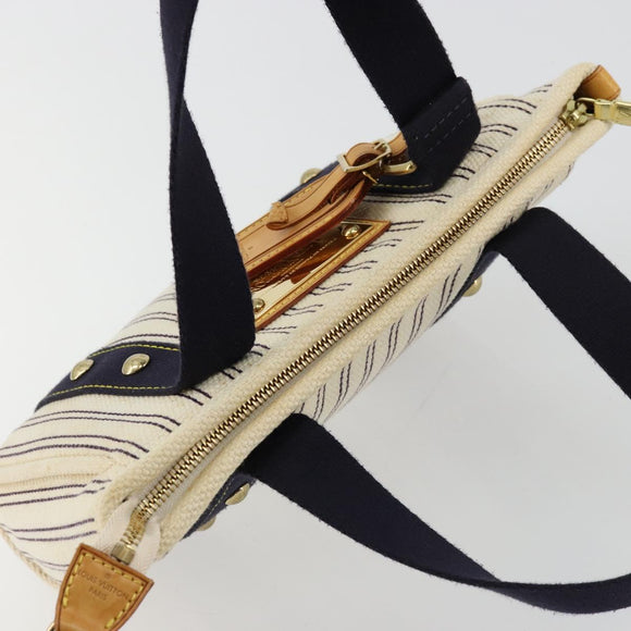 LOUIS VUITTON Antigua Cabas PM Hand Bag Beige M40134 LV Auth 177549
