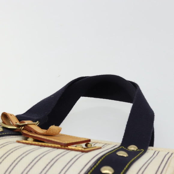 LOUIS VUITTON Antigua Cabas PM Hand Bag Beige M40134 LV Auth 177549