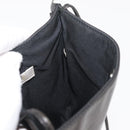 Miu Miu Shoulder Bag Leather Black Auth 177550-18