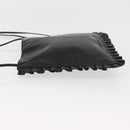 Miu Miu Shoulder Bag Leather Black Auth 177550-4
