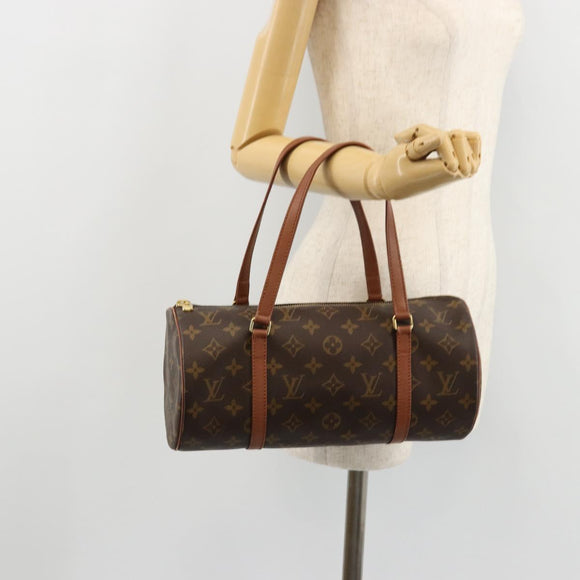 LOUIS VUITTON Monogram Papillon 30 Hand Bag M51385 LV Auth 177553A