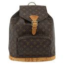 LOUIS VUITTON Monogram Montsouris GM Backpack M51135 LV Auth 177554-13