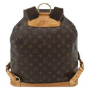 LOUIS VUITTON Monogram Montsouris GM Backpack M51135 LV Auth 177554-2