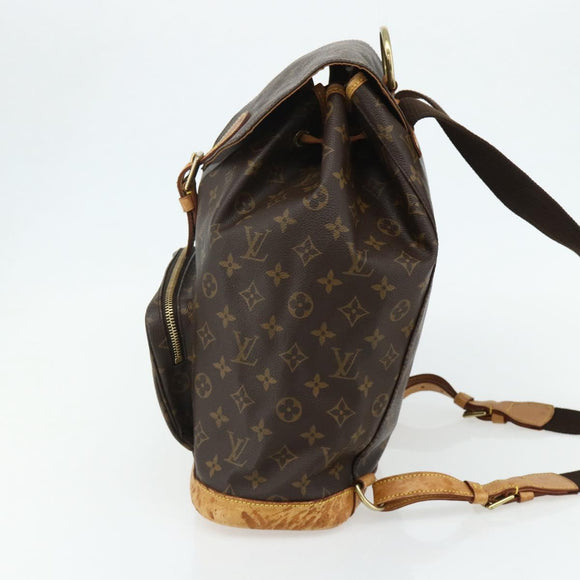 LOUIS VUITTON Monogram Montsouris GM Backpack M51135 LV Auth 177554
