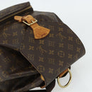 LOUIS VUITTON Monogram Montsouris GM Backpack M51135 LV Auth 177554-6