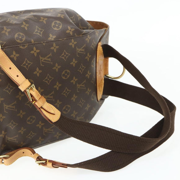 LOUIS VUITTON Monogram Montsouris GM Backpack M51135 LV Auth 177554