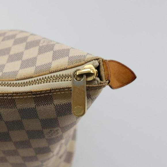 LOUIS VUITTON Damier Azur Saleya MM Tote Bag N51185 LV Auth 177559