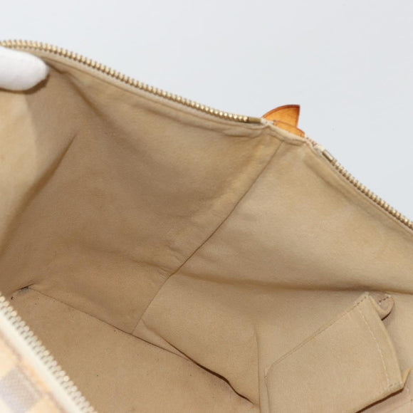 LOUIS VUITTON Damier Azur Saleya MM Tote Bag N51185 LV Auth 177559