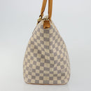 LOUIS VUITTON Damier Azur Saleya MM Tote Bag N51185 LV Auth 177559-3