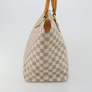 LOUIS VUITTON Damier Azur Saleya MM Tote Bag N51185 LV Auth 177559-4