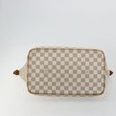 LOUIS VUITTON Damier Azur Saleya MM Tote Bag N51185 LV Auth 177559-5