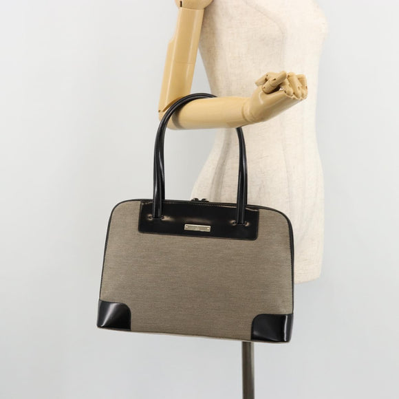 GUCCI Tote Bag Canvas Leather Beige Gold 002 1122 3444 Auth 177565
