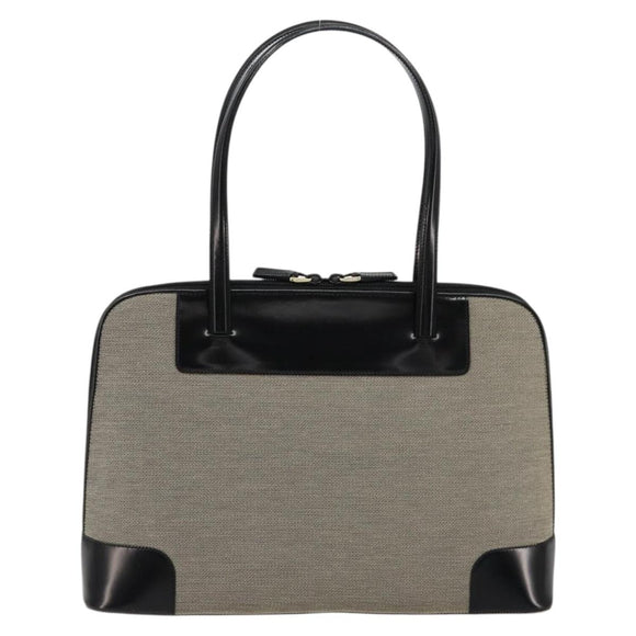 GUCCI Tote Bag Canvas Leather Beige Gold 002 1122 3444 Auth 177565
