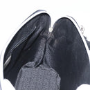 Gianni Versace Hand Bag Leather 2way Black Silver Auth 177571-19