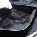 Gianni Versace Hand Bag Leather 2way Black Silver Auth 177571-22