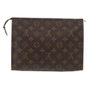 LOUIS VUITTON Monogram Poche Toilette 26 Pouch M47542 LV Auth 177591-2