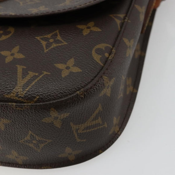 LOUIS VUITTON Monogram Saint Cloud GM Shoulder Bag M51242 LV Auth 177593