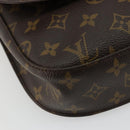 LOUIS VUITTON Monogram Saint Cloud GM Shoulder Bag M51242 LV Auth 177593-15