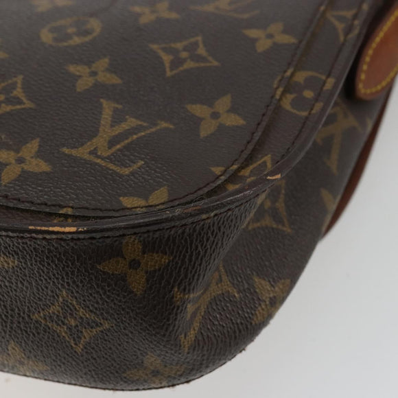 LOUIS VUITTON Monogram Saint Cloud GM Shoulder Bag M51242 LV Auth 177593