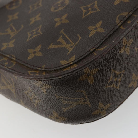 LOUIS VUITTON Monogram Saint Cloud GM Shoulder Bag M51242 LV Auth 177593