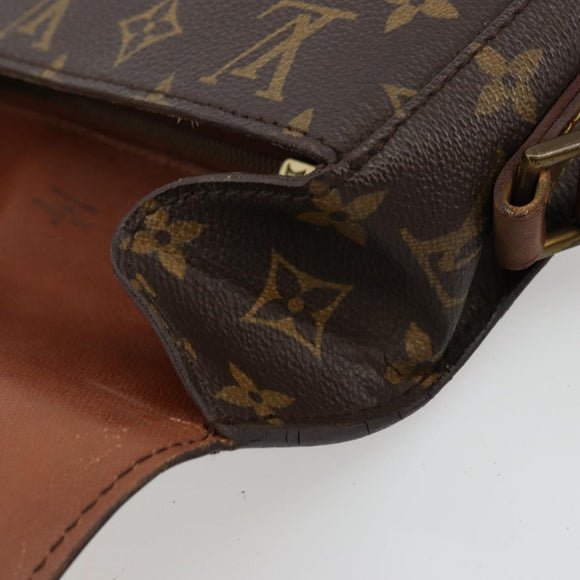LOUIS VUITTON Monogram Saint Cloud GM Shoulder Bag M51242 LV Auth 177593