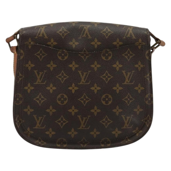 LOUIS VUITTON Monogram Saint Cloud GM Shoulder Bag M51242 LV Auth 177593