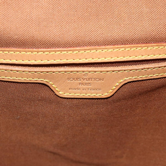 LOUIS VUITTON Monogram Montsouris GM Backpack M51135 LV Auth 177595