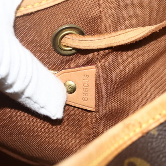 LOUIS VUITTON Monogram Montsouris GM Backpack M51135 LV Auth 177595
