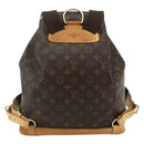 LOUIS VUITTON Monogram Montsouris GM Backpack M51135 LV Auth 177595-2
