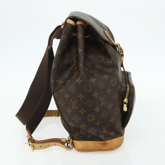 LOUIS VUITTON Monogram Montsouris GM Backpack M51135 LV Auth 177595