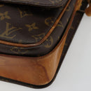 LOUIS VUITTON Monogram Cartouchiere GM Shoulder Bag M51252 LV Auth 177596-14