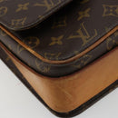 LOUIS VUITTON Monogram Cartouchiere GM Shoulder Bag M51252 LV Auth 177596-15