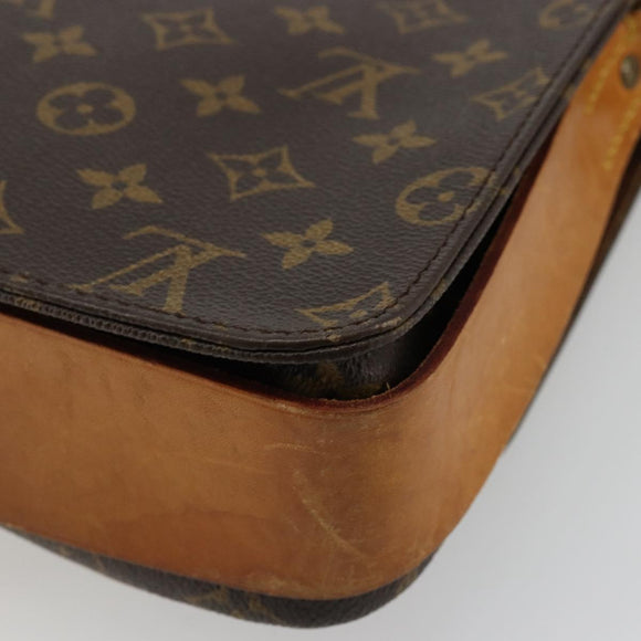 LOUIS VUITTON Monogram Cartouchiere GM Shoulder Bag M51252 LV Auth 177596