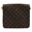 LOUIS VUITTON Monogram Cartouchiere GM Shoulder Bag M51252 LV Auth 177596-2