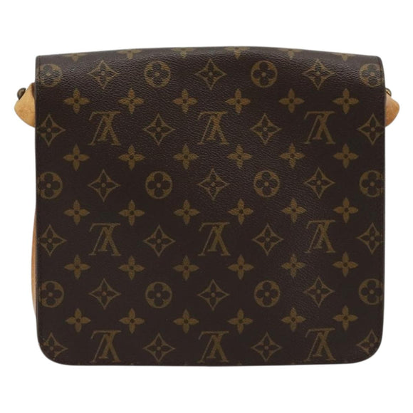LOUIS VUITTON Monogram Cartouchiere GM Shoulder Bag M51252 LV Auth 177596