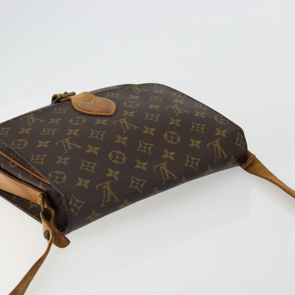 LOUIS VUITTON Monogram Cartouchiere GM Shoulder Bag M51252 LV Auth 177596