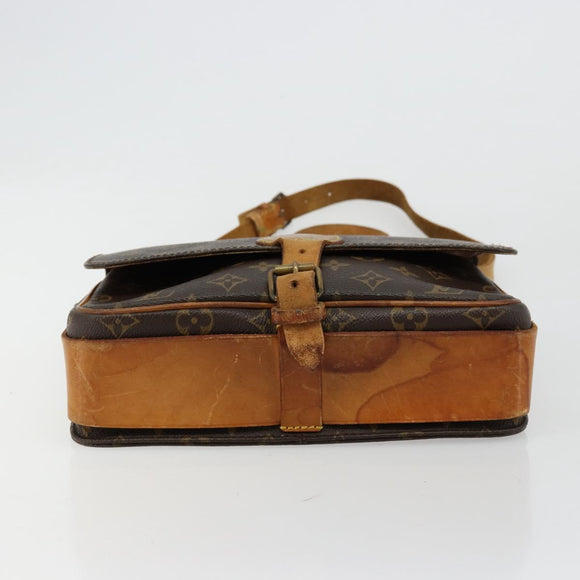 LOUIS VUITTON Monogram Cartouchiere GM Shoulder Bag M51252 LV Auth 177596