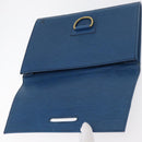 LOUIS VUITTON Epi Jena Clutch Bag Blue M52715 LV Auth 177598-9