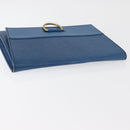 LOUIS VUITTON Epi Jena Clutch Bag Blue M52715 LV Auth 177598-6
