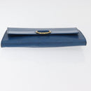 LOUIS VUITTON Epi Jena Clutch Bag Blue M52715 LV Auth 177598-7