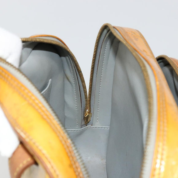 LOUIS VUITTON Monogram Vernis Marley Backpack Gris M91038 LV Auth 177599
