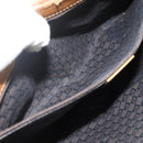GUCCI Hand Bag Leather Beige 101287 Auth 177601-21