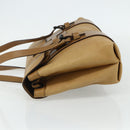 GUCCI Hand Bag Leather Beige 101287 Auth 177601-3