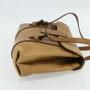 GUCCI Hand Bag Leather Beige 101287 Auth 177601-4