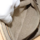 GUCCI Hand Bag Leather Beige Gold 124245 Auth 177602A-24