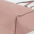 GUCCI Swing Tote Bag Leather Pink Gold 354408 Auth 177603-14