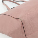 GUCCI Swing Tote Bag Leather Pink Gold 354408 Auth 177603-15