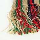 GUCCI Shoulder Bag Raffia Multicolor Auth 177605M-11