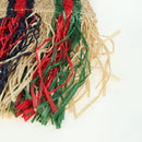 GUCCI Shoulder Bag Raffia Multicolor Auth 177605M-12