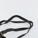 GUCCI Bamboo Backpack Suede Black Gold 003 1705 0030 Auth 177608-15